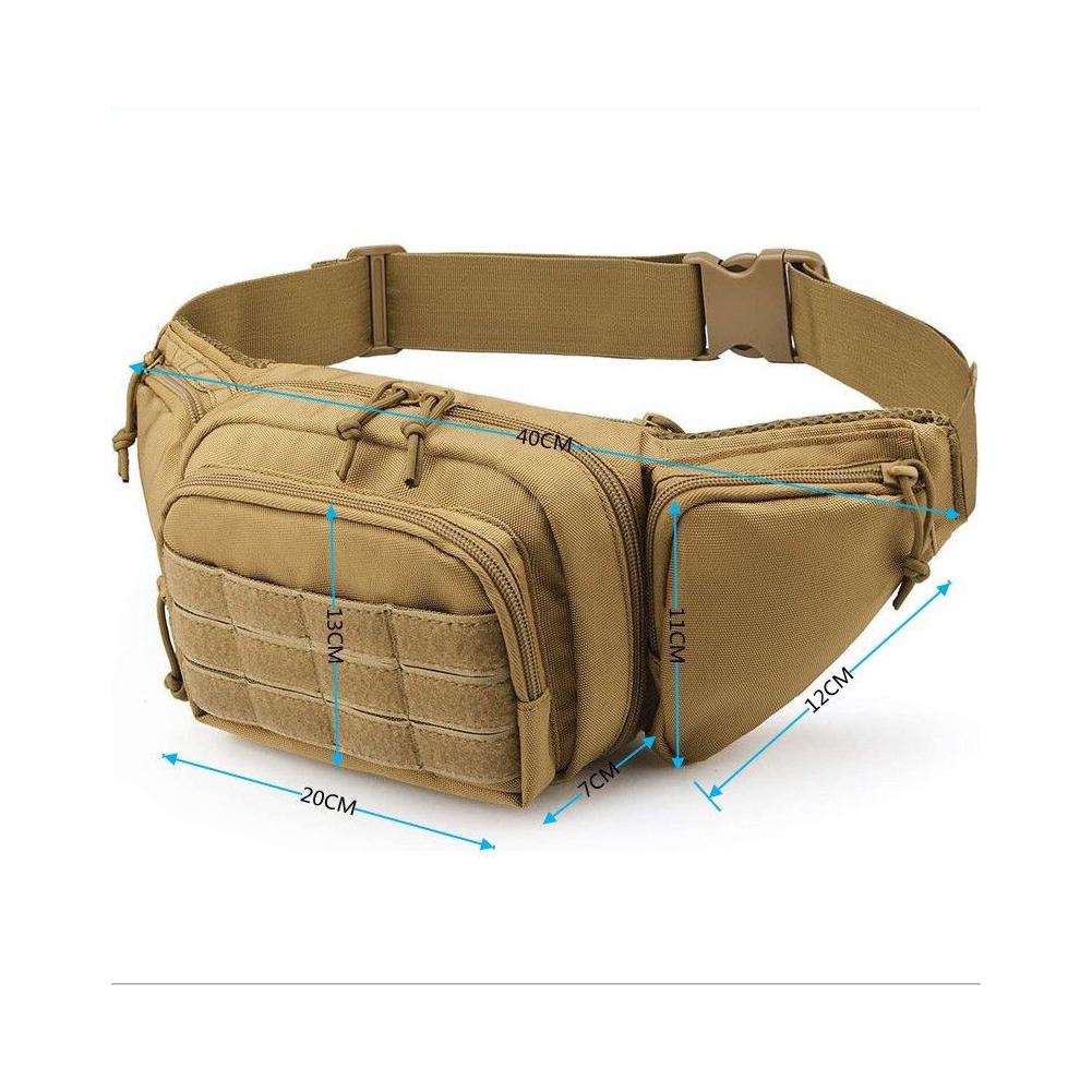 Cycling Commuter Backpack Waterproof - Tactical Waist Pack Waterproof Hip Bag