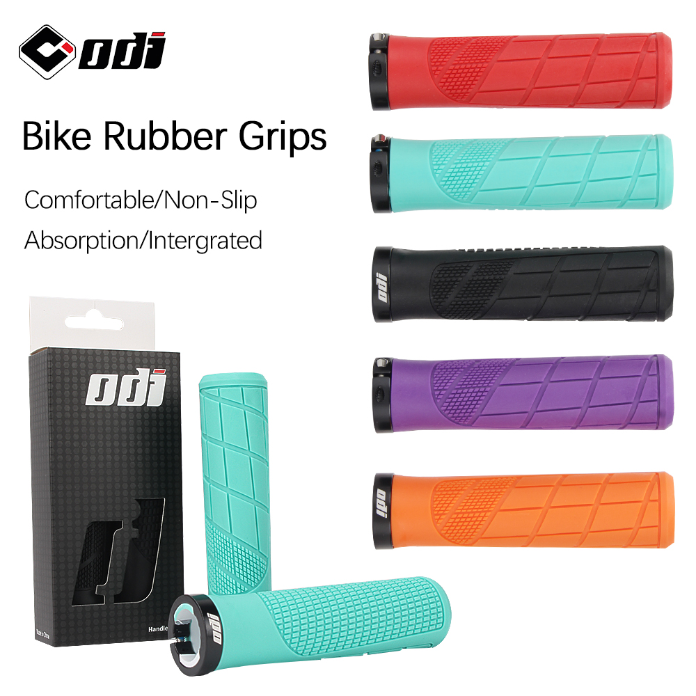 Commuter Bike Lock - ODI Rubber Handlebar Grips MTB Lock-on