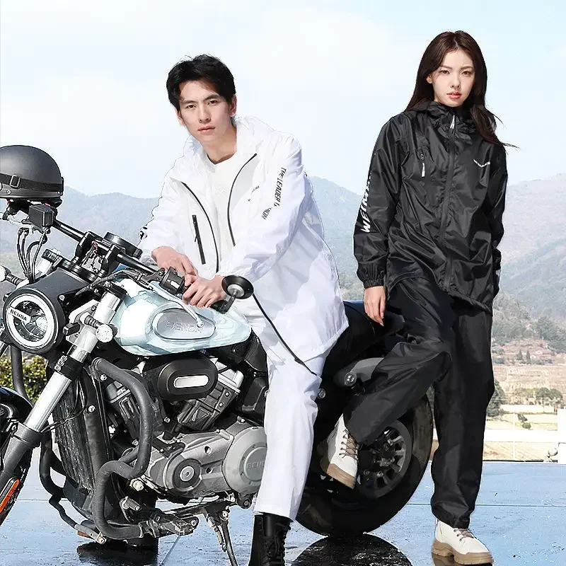 Thin Raincoat Set Summer Water - Cycling Rain Jacket Commute avis et prix