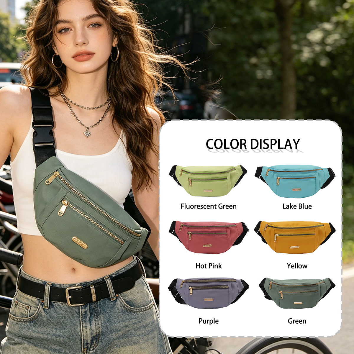 Fashion Casual Solid Color Wom - Cycling Commute avis et prix