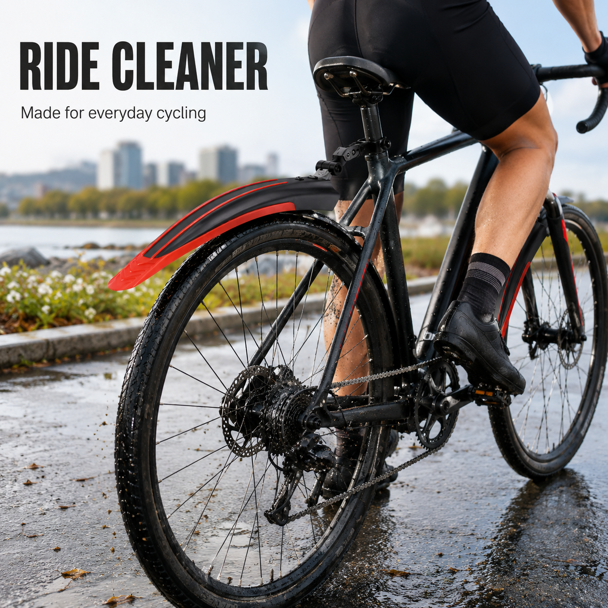 PINMOAP 2PCS Bicycle Mudguard  - Cycling Commute In Rain avis et prix