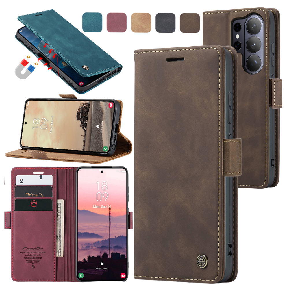 Flip Leather Case for Samsung  - Kickstand Adjustable avis et prix