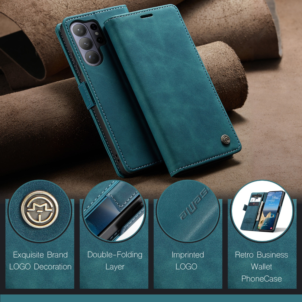 Flip Leather Case for Samsung  - Kickstand Adjustable avis et prix