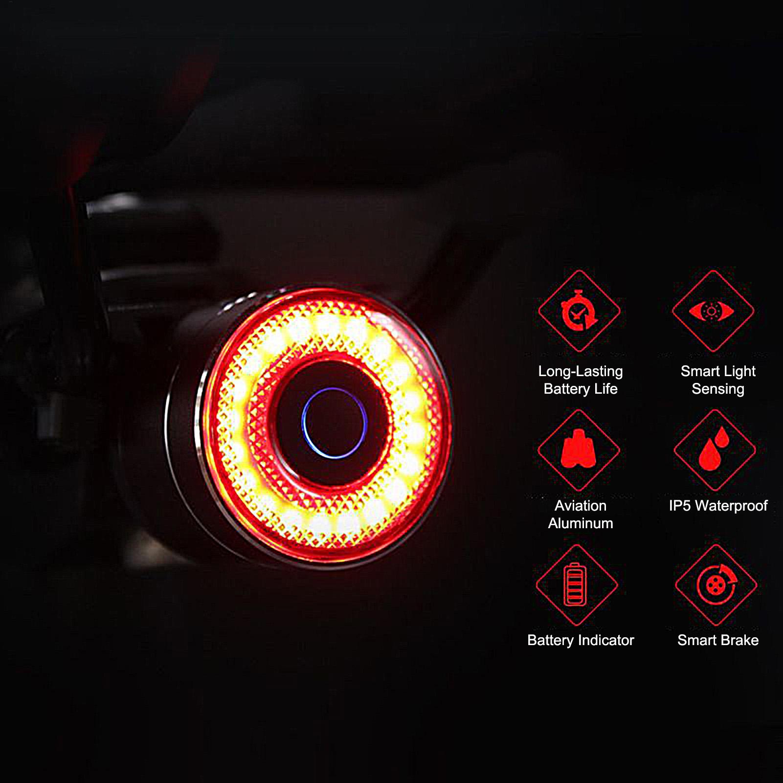 Bicycle Brake Light Smart Bike - Cycling Commute avis et prix