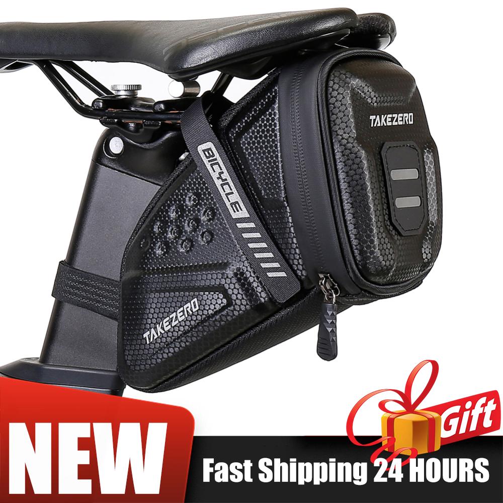 Bicycle Tail Bag 1L EVA Hard S - Saddle Bag Under Seat avis et prix