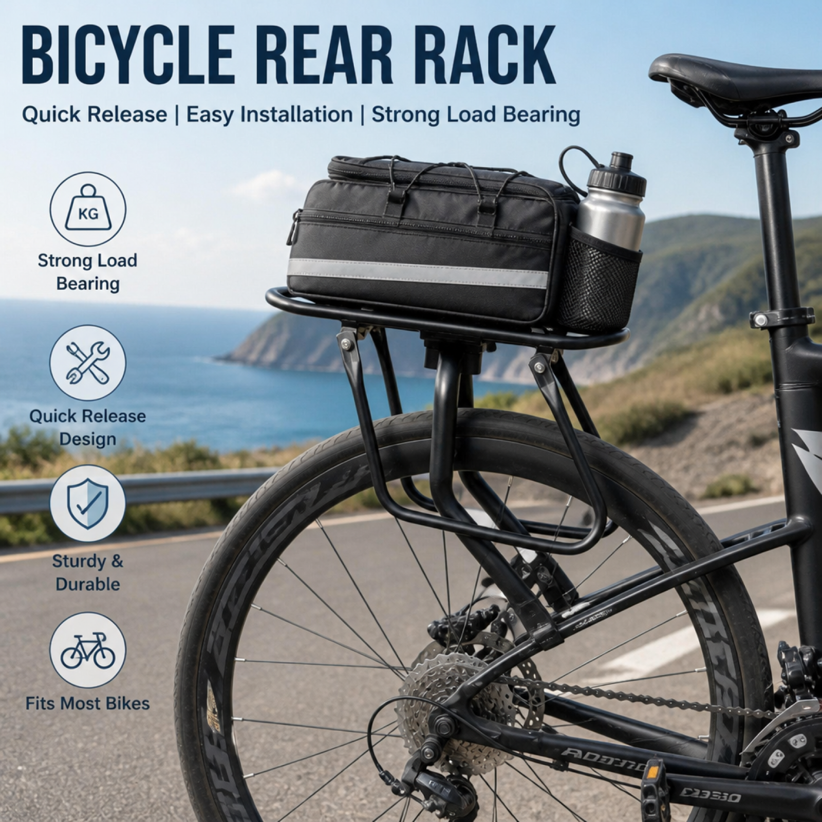 Quick Release Cycle Cargo Rack - Cycling Commute avis et prix
