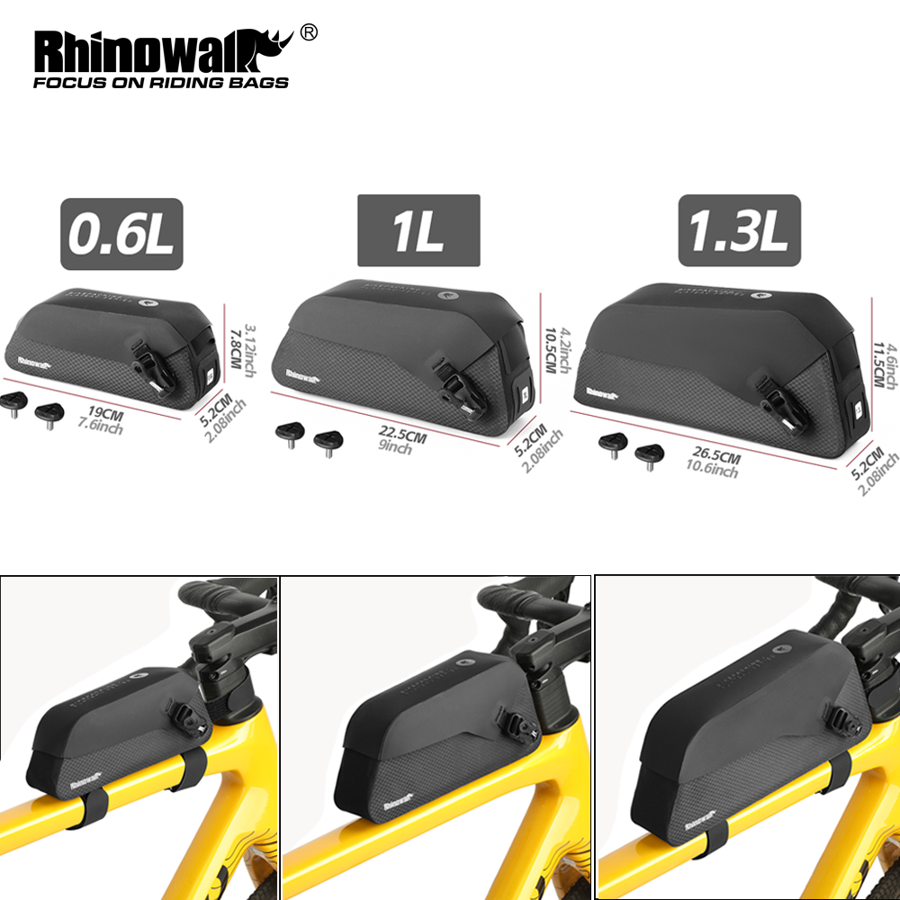 Rhinowalk Bike Top Tube Bag IP - Cycling Commuter Backpack Waterproof avis et prix