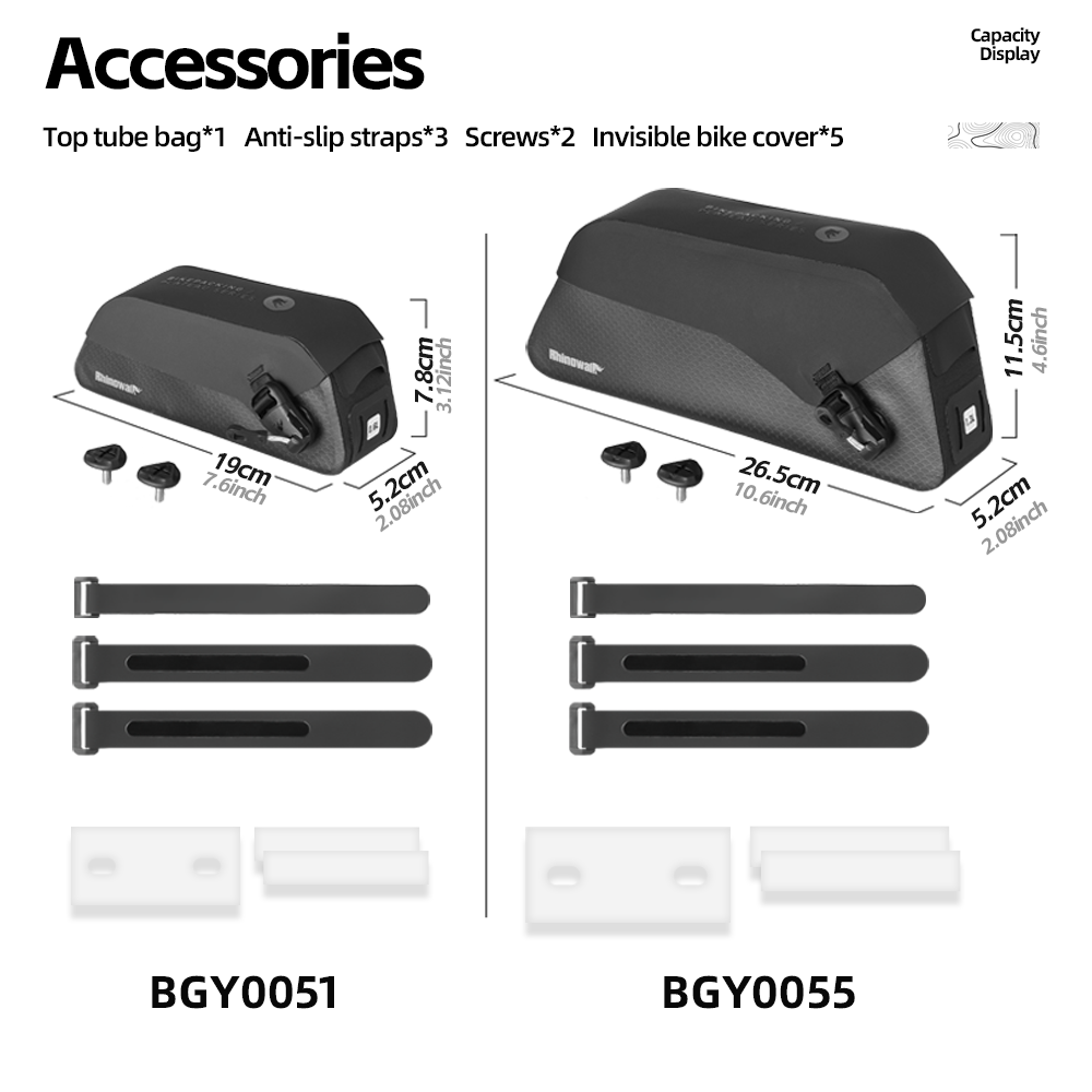 Rhinowalk Bike Top Tube Bag IP - Cycling Commuter Backpack Waterproof avis et prix