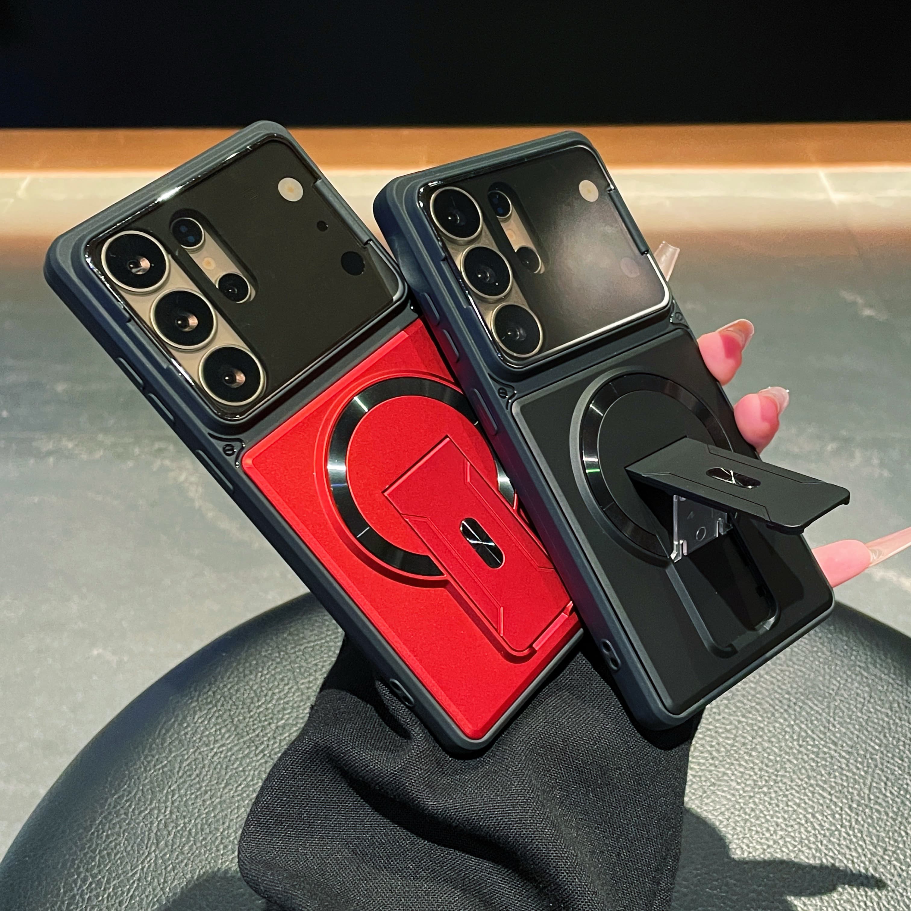 Luxury Invisible Mirror Protec - Kickstand Adjustable avis et prix