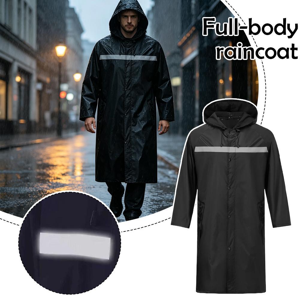 Unisex Full-Body Raincoat with - Cycling Commute In Rain avis et prix