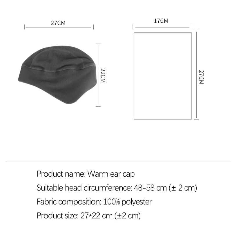 Fleece Earflap Hat Cycling Aut - Winter Cycling Commute avis et prix