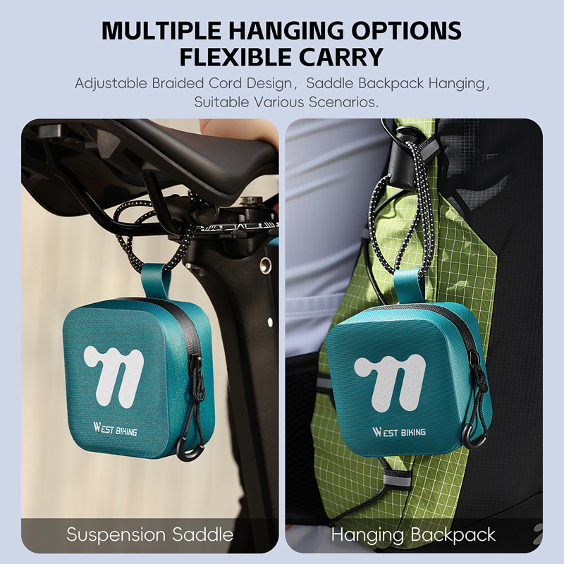 WEST BIKING Mini Bike Saddle B - Saddle Bag Under Seat avis et prix