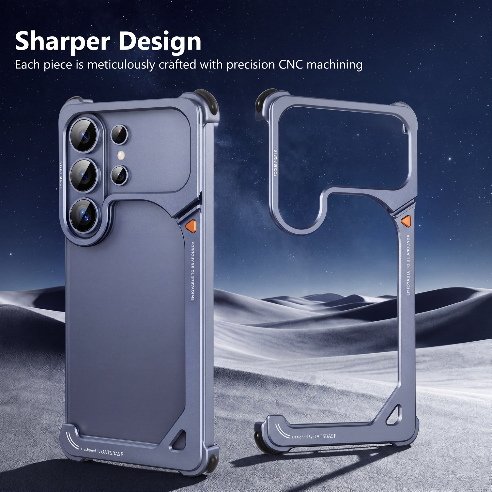 Oatsbasf Metal Phone Case for  - Kickstand Adjustable avis et prix