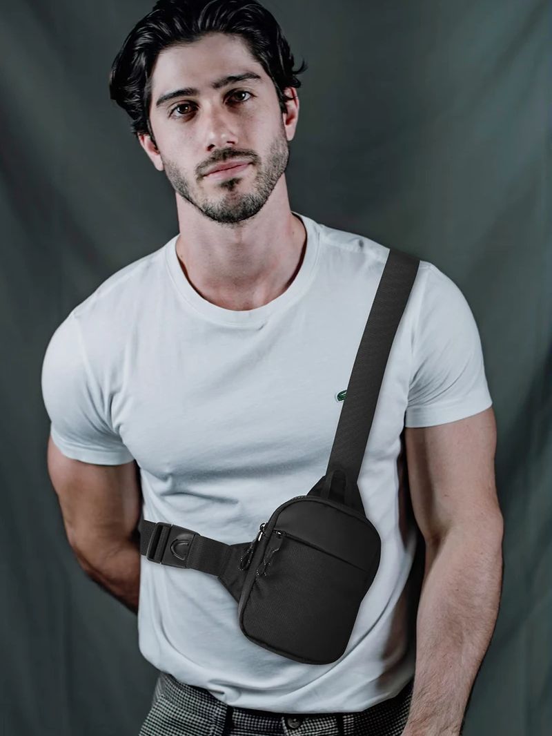 Casual Men Shoulder Chest Bag  - Cycling Commuter Backpack Waterproof avis et prix