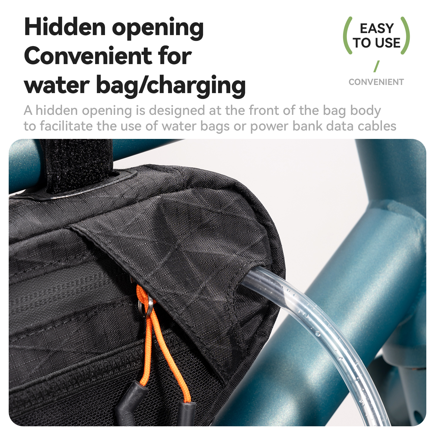 Qunature Bikepacking Bag Bike  - Cycling Commuter Backpack Waterproof avis et prix