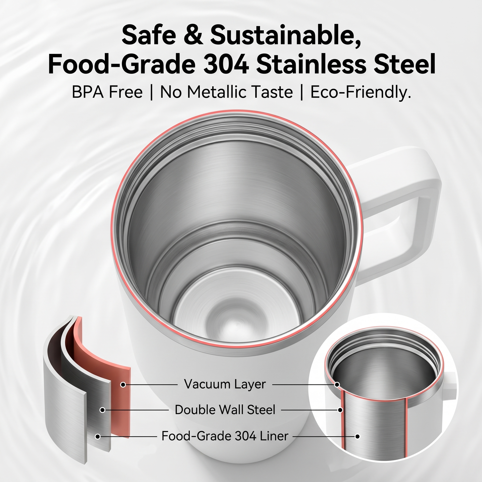 Custom 1200ml Stainless Steel  - Commuting By Bike avis et prix