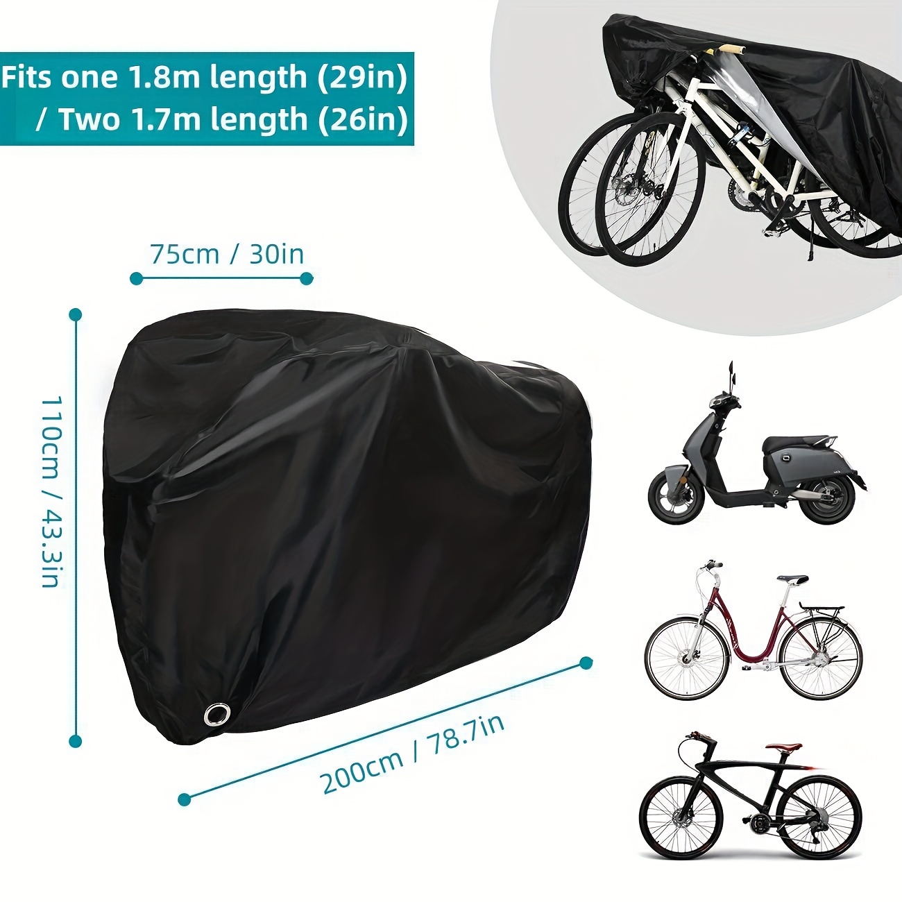 Bike Cover with Lock Hole, Hea - Commuter Bike Lock avis et prix