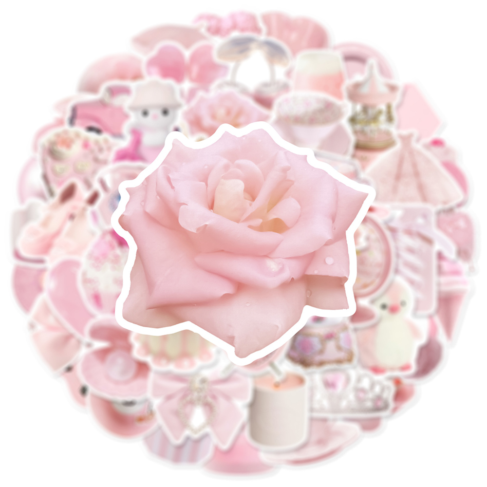 10/30/50pcs Cute Pink Girls St - Cycling Journey avis et prix