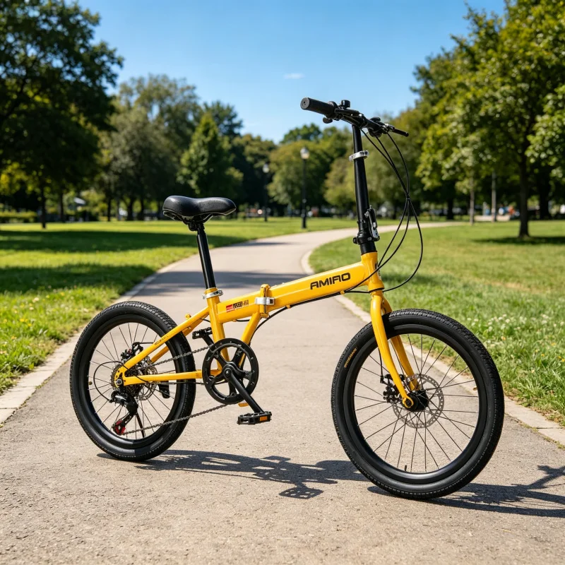 20 Inch Yellow Spoke Wheel Fol - Commuter Biking avis et prix