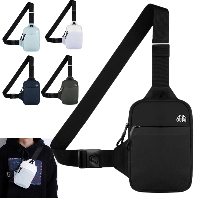 Casual Men Shoulder Chest Bag  - Cycling Commuter Backpack Waterproof avis et prix