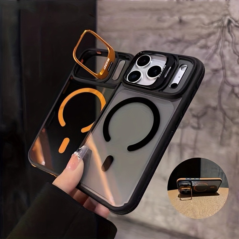 Luxury Matte Clear Back Magnet - Kickstand Adjustable avis et prix