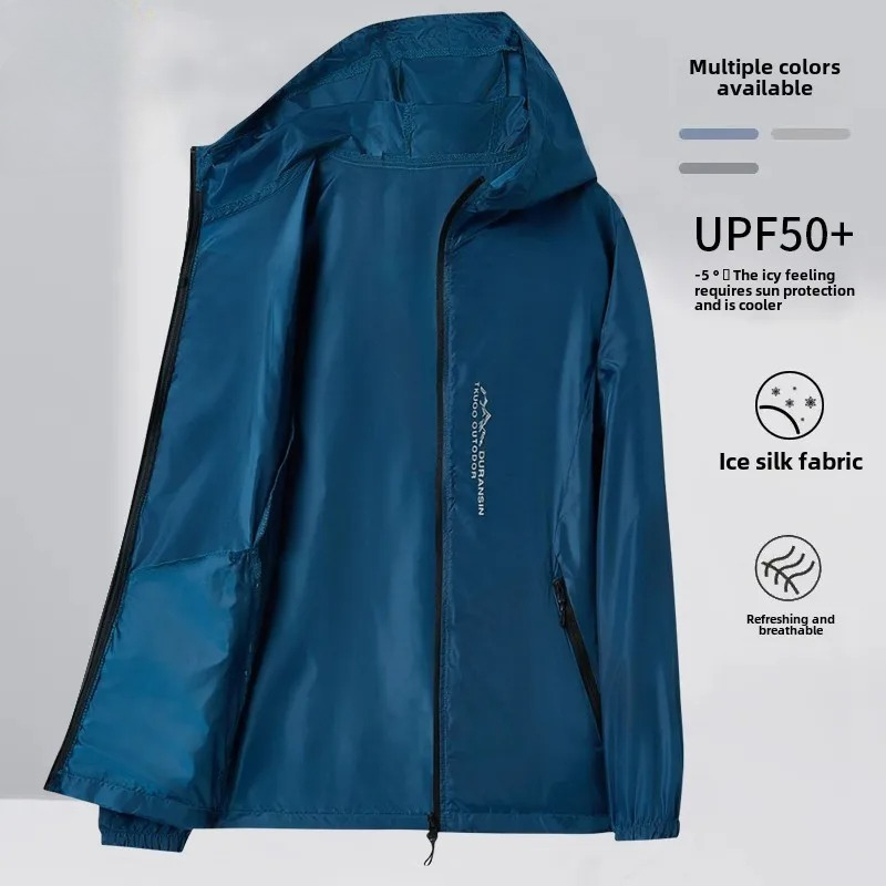 Summer Men's Sunscreen Jacket  - Cycling Commute Jacket avis et prix