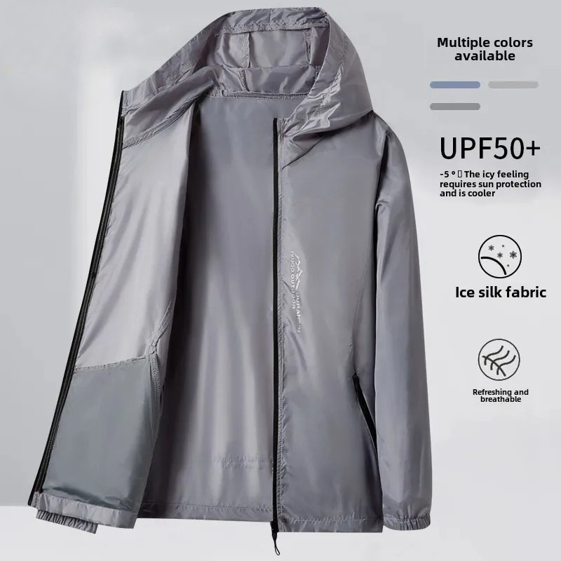 Summer Men's Sunscreen Jacket  - Cycling Commute Jacket avis et prix