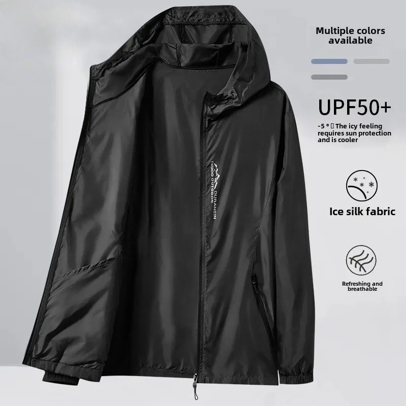 Summer Men's Sunscreen Jacket  - Cycling Commute Jacket avis et prix