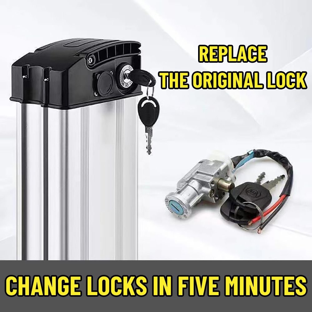 E-Bike Battery Lock With 2 Key - Commuter Bike Lock avis et prix