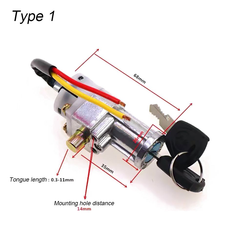 E-Bike Battery Lock With 2 Key - Commuter Bike Lock avis et prix