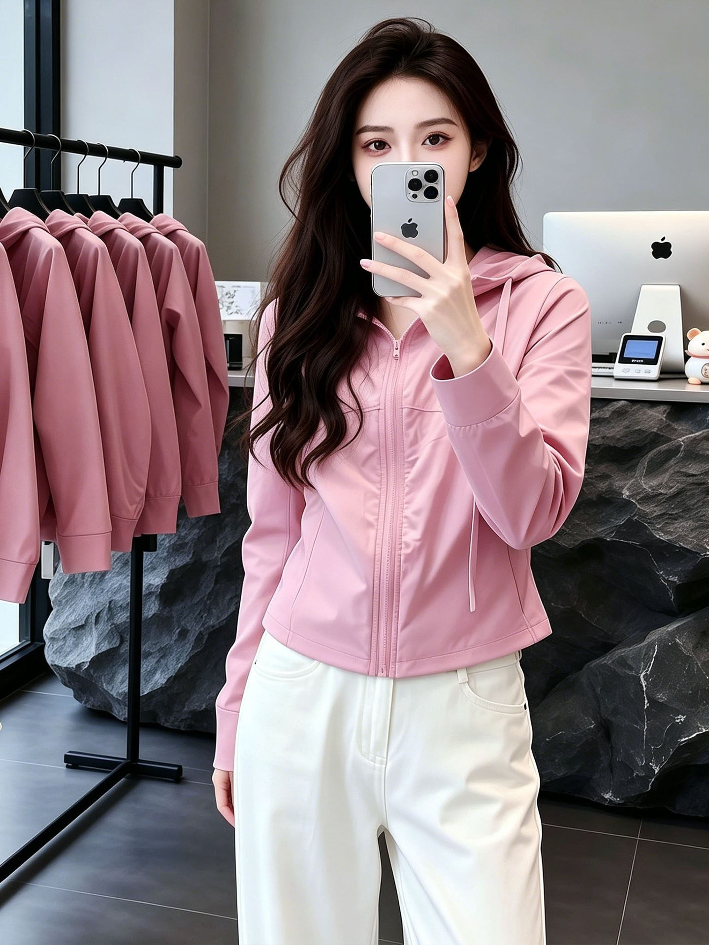 2026 Summer Ice Silk Women's L - Cycling Commute Jacket avis et prix