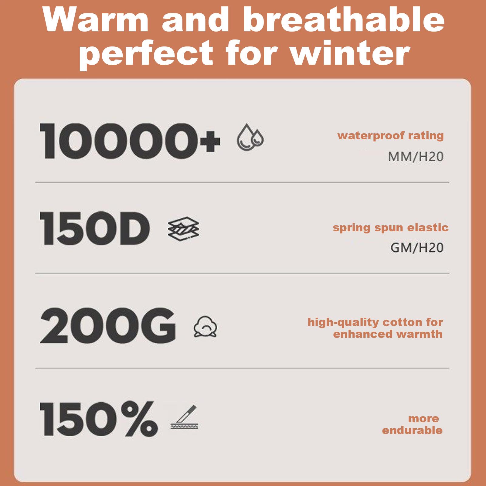 Motorcycle Winter Jacket 4-Poc - Winter Cycling Commute avis et prix