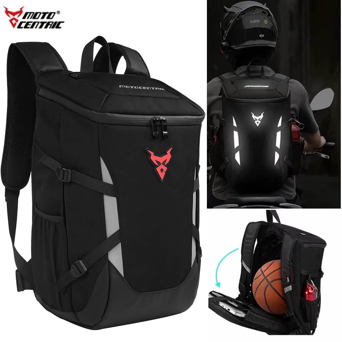 Riding Backpack Motorcycle Hel - Cycling Commuter Backpack Waterproof avis et prix