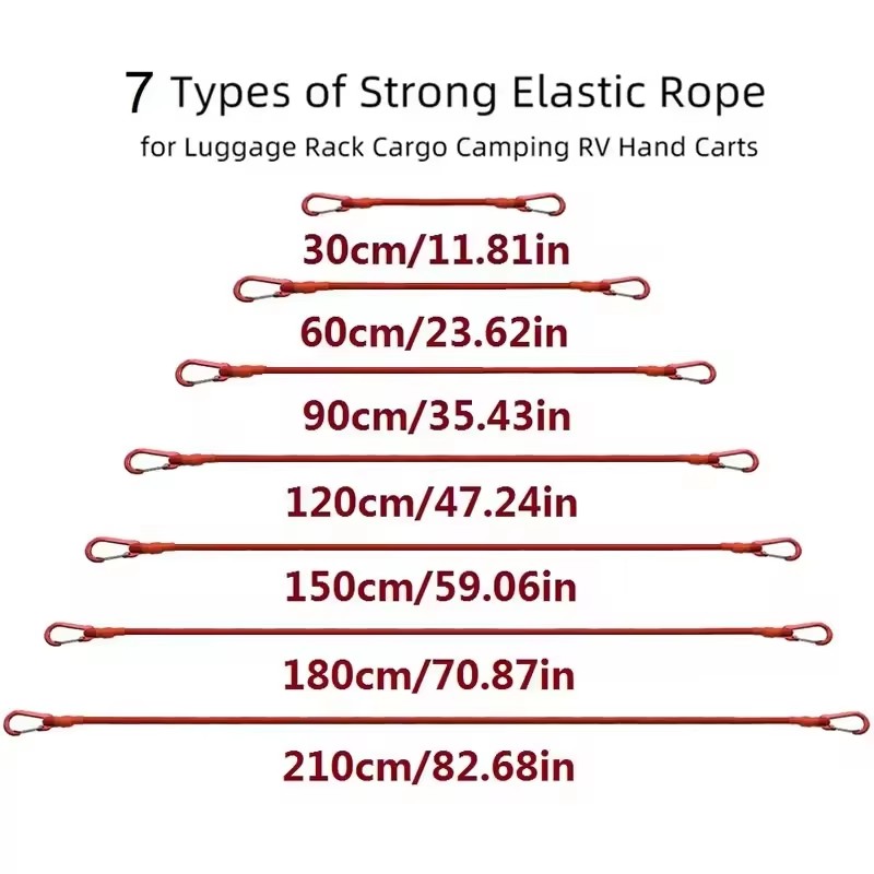 Heavy Duty Elastic Rope Multi  - Cycling Journey avis et prix
