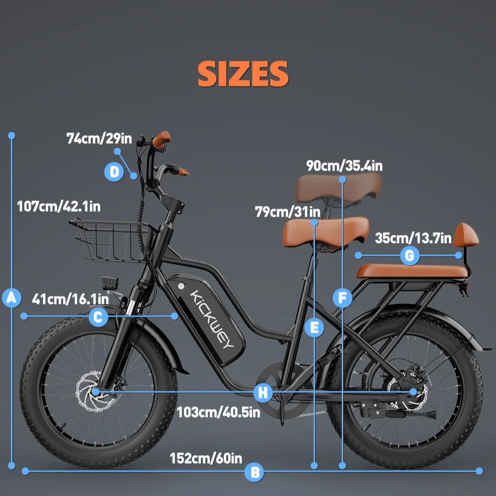 Kickwey LD20 Electric Bike for - Commuter Biking avis et prix