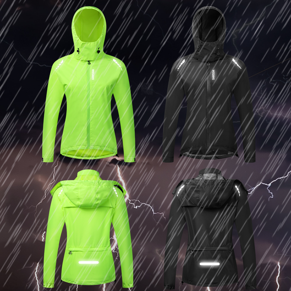 WOSAWE Cycling Raincoat Women  - Cycling Commuter Jacket avis et prix