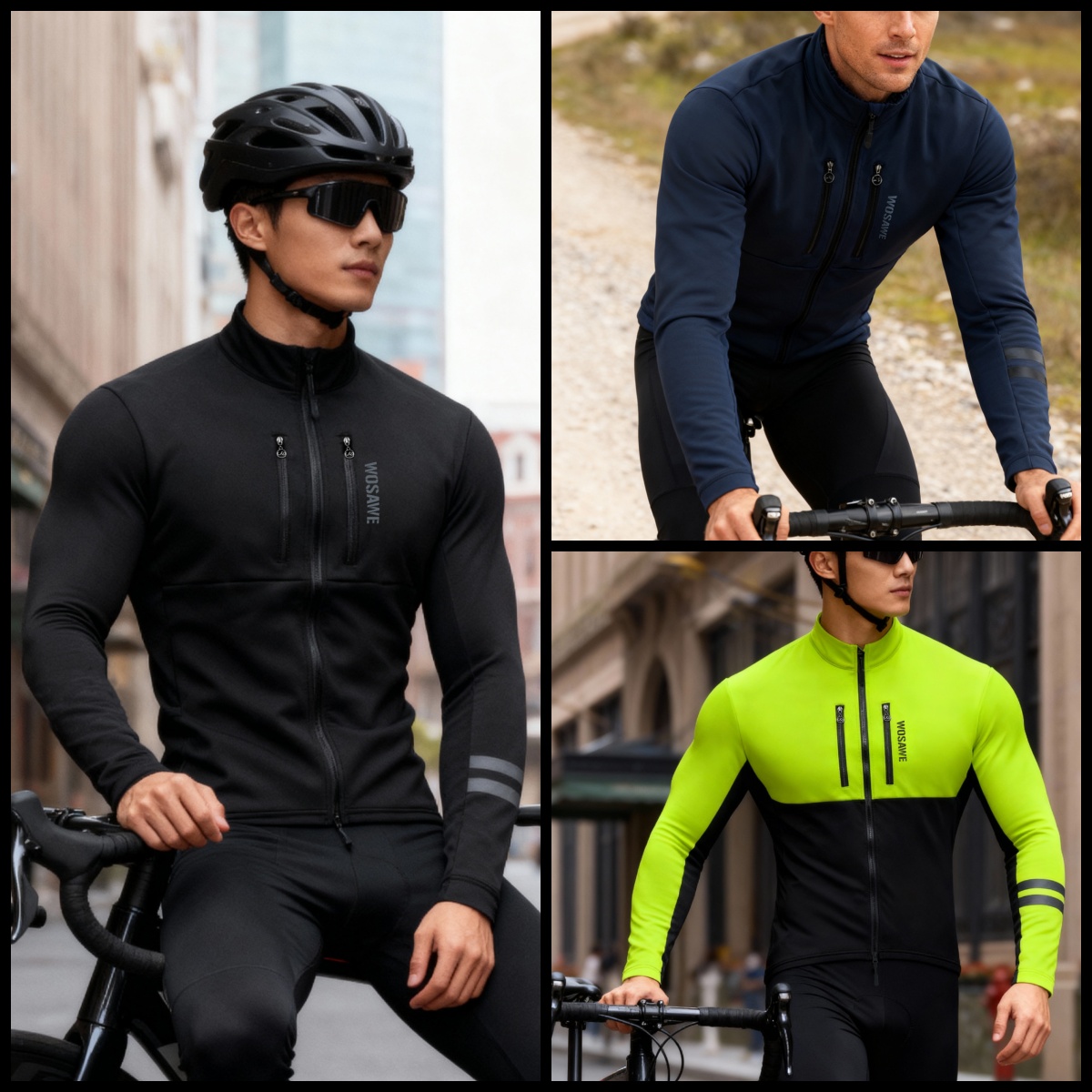 WOSAWE Cycling Jacket Winter T - Cycling Commuter Jacket avis et prix