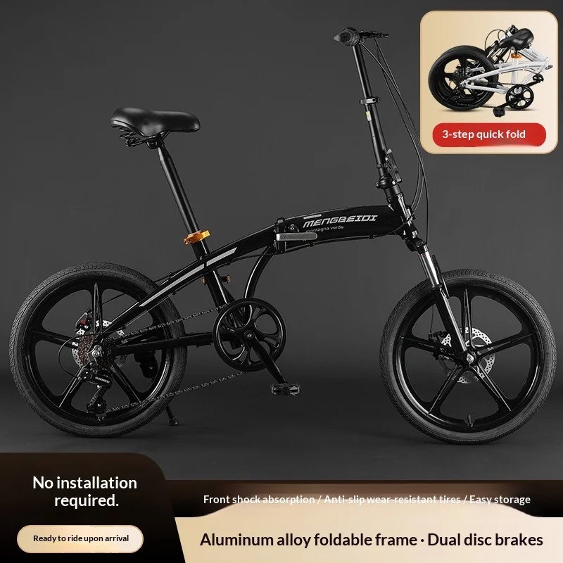 Adult Folding Bike - 20 Inch L - Commuter Biking avis et prix