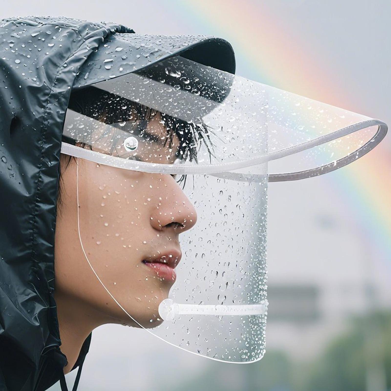 Rainproof Face Shield Clear Wi - Cycling Commute In Rain avis et prix
