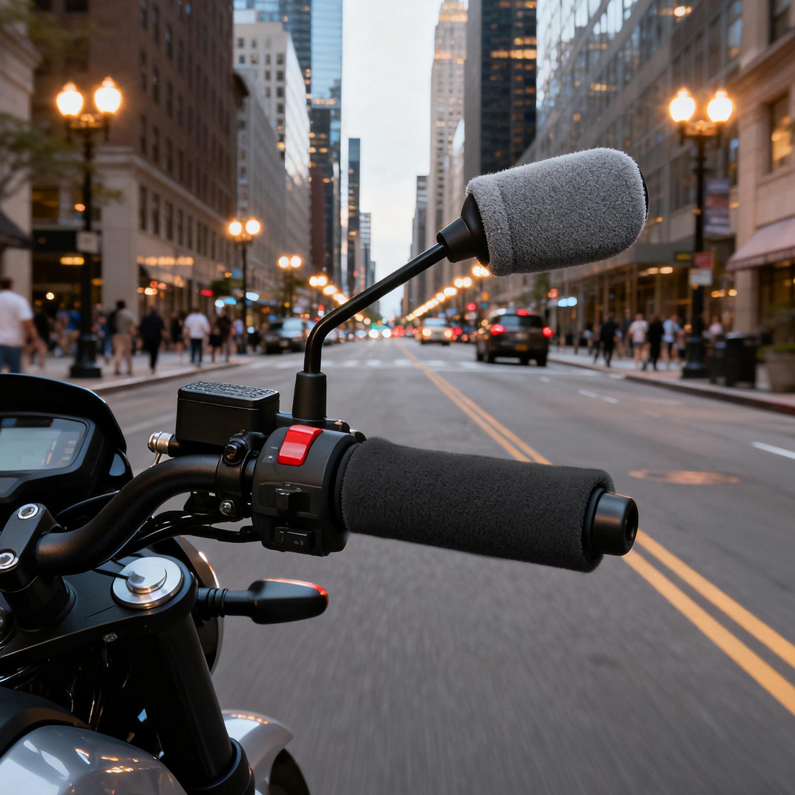 Motorcycle Handle Grip Covers  - Winter Cycling Commute avis et prix