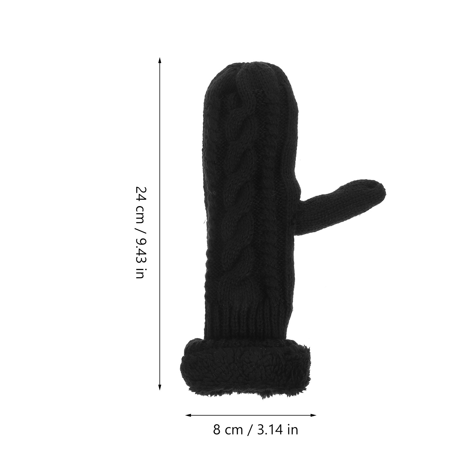 1Pair Adult Winter Gloves Thic - Winter Cycling Commute avis et prix