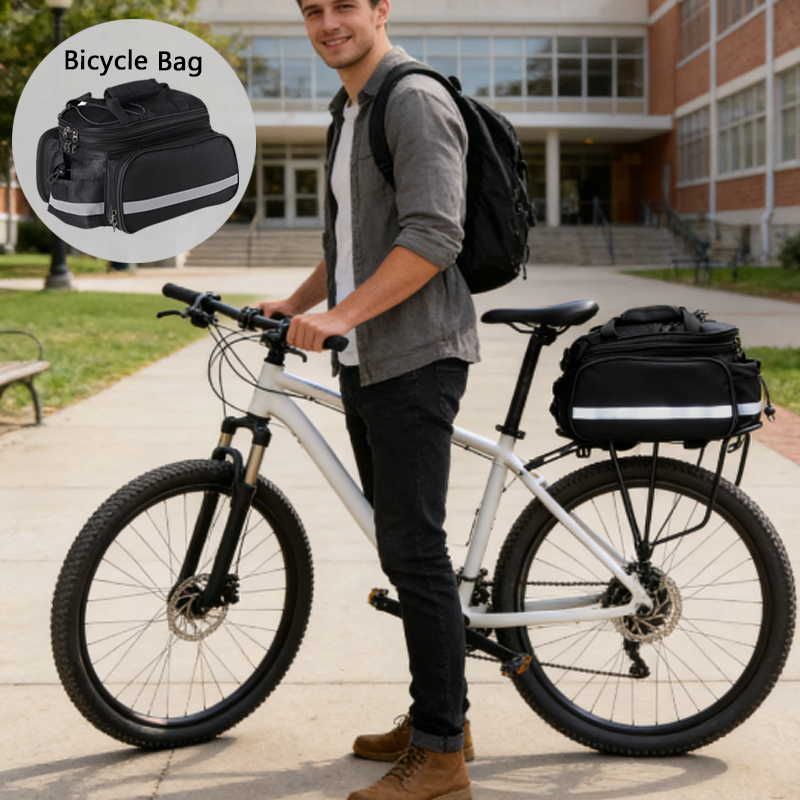 1pcs Bicycle Trunk Bag Bike Re - Cycling Commute In Rain avis et prix