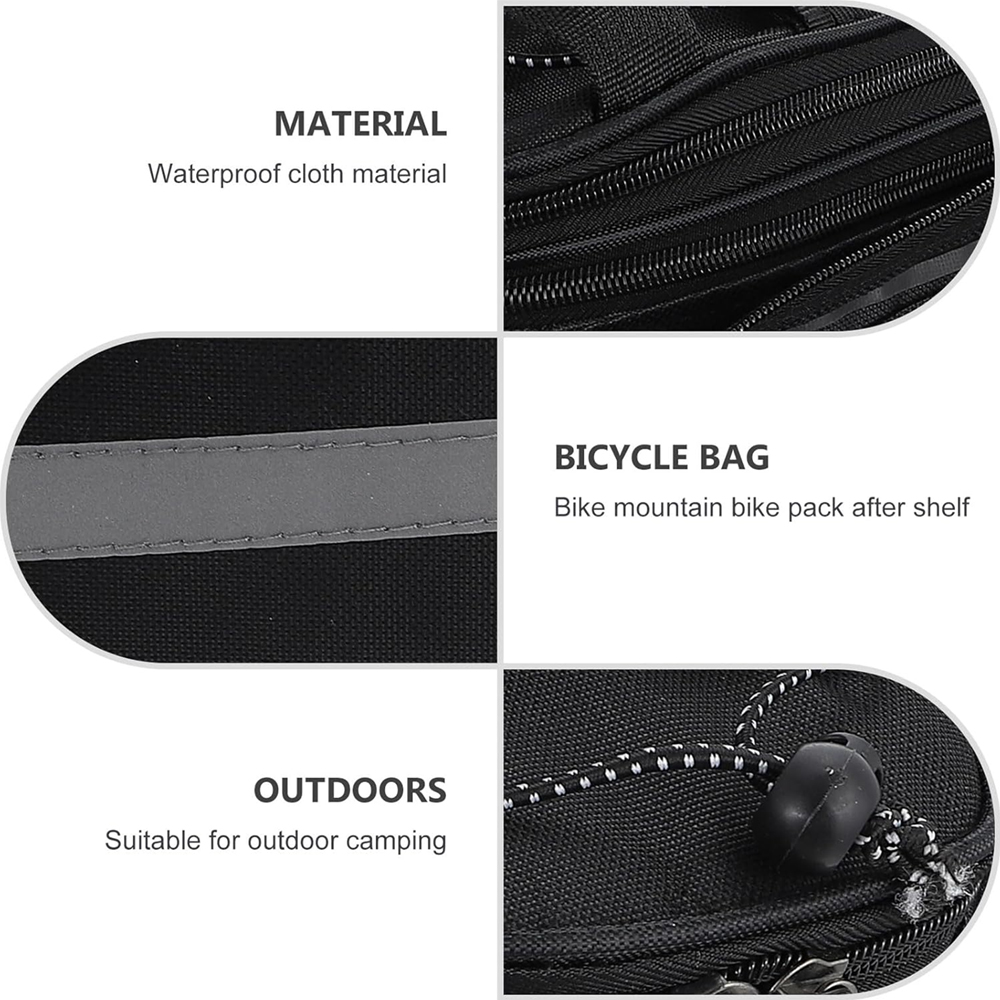 1pcs Bicycle Trunk Bag Bike Re - Cycling Commute In Rain avis et prix