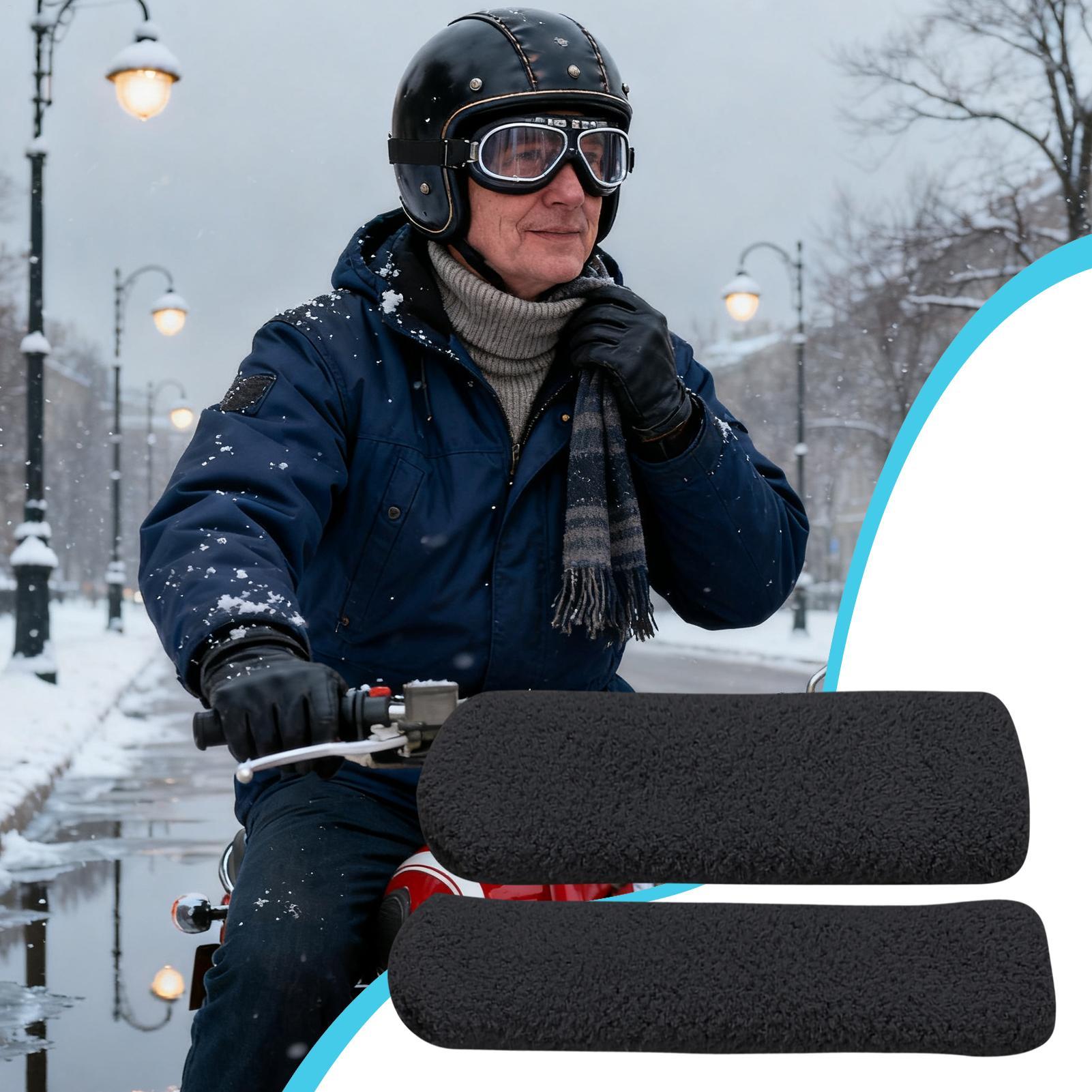 Motorcycle Handlebar Covers St - Winter Cycling Commute avis et prix