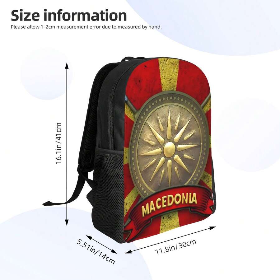 Unisex Printed Backpack For Ou - Cycling Commute avis et prix