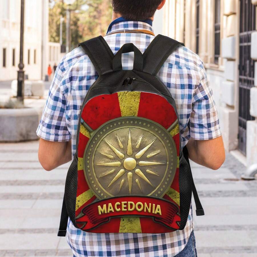 Unisex Printed Backpack For Ou - Cycling Commute avis et prix