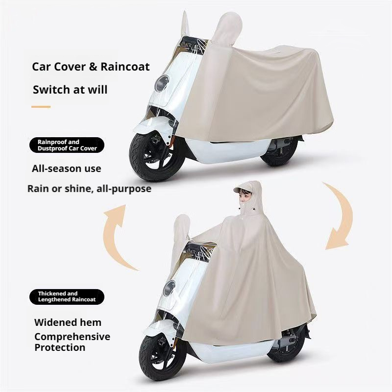 SEAMETAL Motorcycle Raincoat E - Cycling Rain Jacket Commute avis et prix