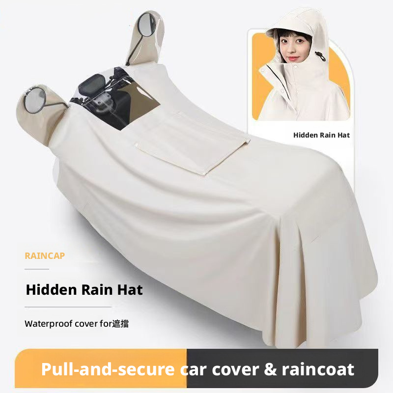 SEAMETAL Motorcycle Raincoat E - Cycling Rain Jacket Commute avis et prix