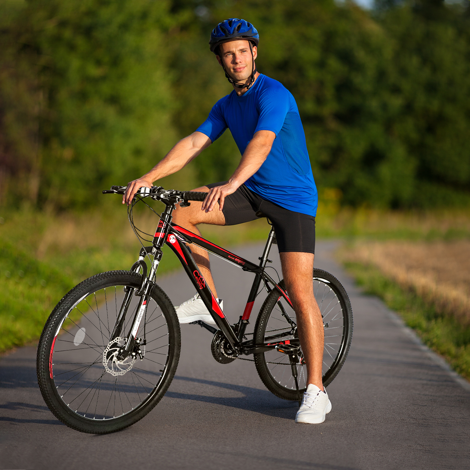 21 Speed Red Black Mountain Bi - Cycling Commute Speed avis et prix