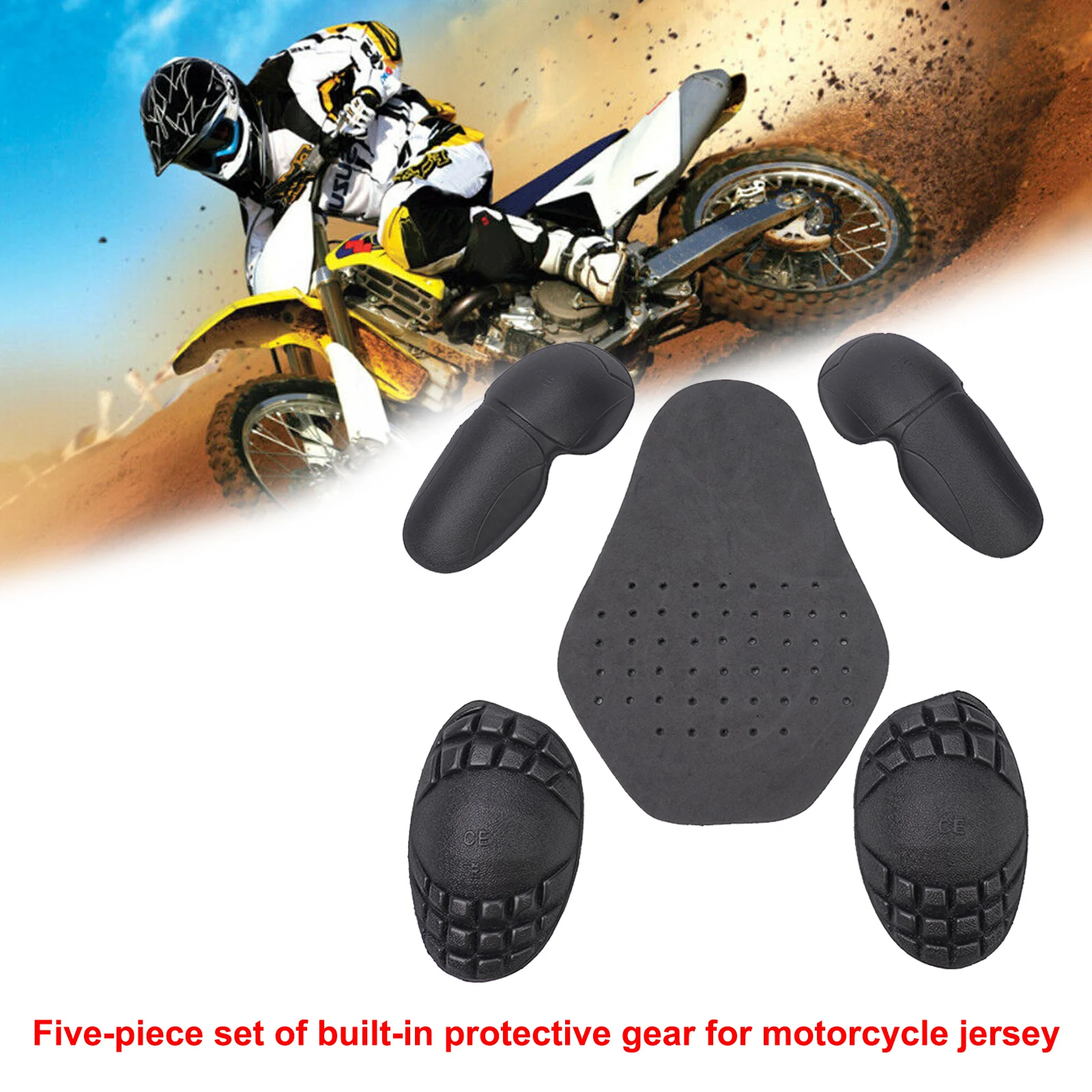 5PCS Motorcycle Bike Riding Ja - Cycling Commuter Jacket avis et prix